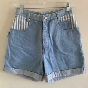Vintage denim shorts